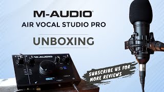 M-AUDIO AIR VOCAL STUDIO PRO UNBOXING | GUITAR SHOP NEPAL