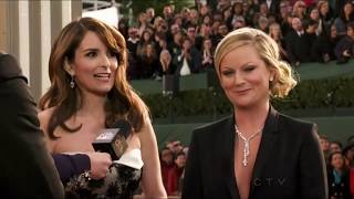 Amy Poehler & Tina Fey - All Golden Globes Red Carpet Interviews