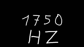 1750 hz