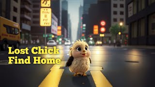 Lost Chick Find Home |  English Kids Bedtime Story | Bedtime Story For Toddlers