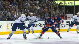 Toronto Maple Leafs vs New York Islanders Game In 6 Minutes 23rd January 2012