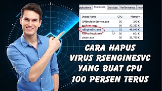 Cara Hapus Virus rsEngineSvc Yang Buat CPU 100 Persen Terus