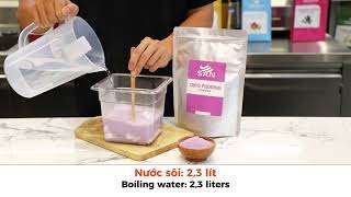 The Recipe for Taro Pudding | Santaria Supplies USA