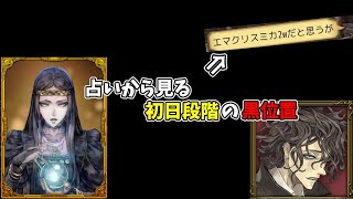 【人狼ジャッジメント】【ゆっくり実況】占いから見る初日段階の黒位置