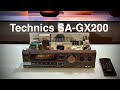 Technics SA-GX 200 Stereo Receiver Test