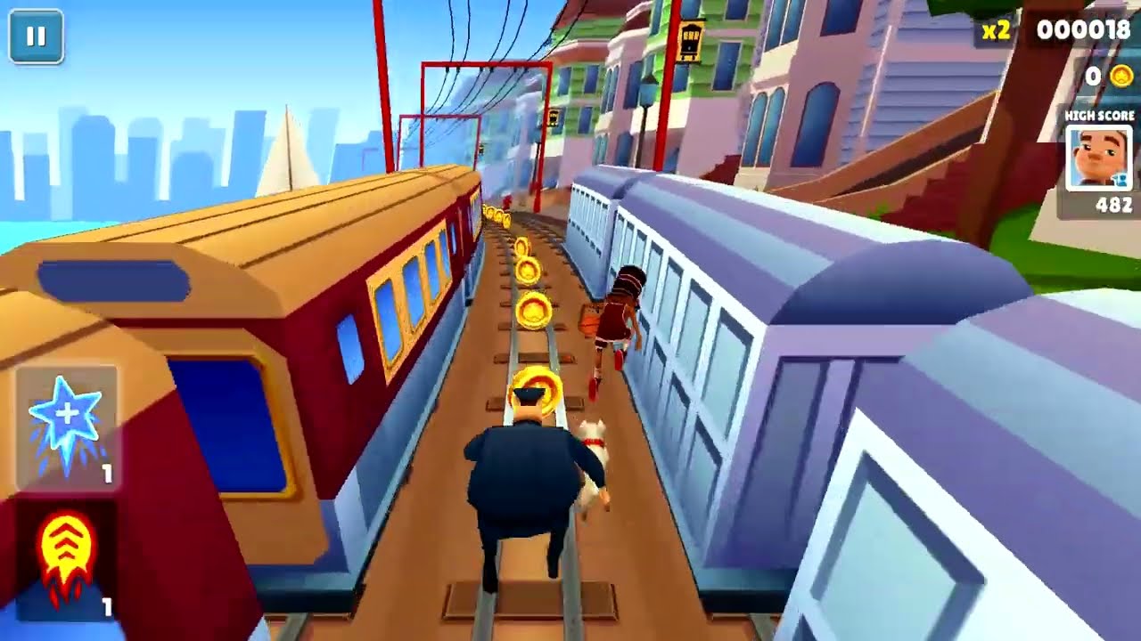 Subway Surfer Speedrun Fail - YouTube