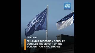 Finland Formally Joins Nato In Historic Shift | Developing | Dawn News English