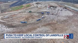 Rutherford County, TN Commission pushes to keep landfills under local control