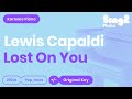 Lewis Capaldi - Lost On You (Karaoke Piano)