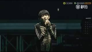 【TFBOYS王源】TFBOYS《三周年北京粉絲見面會》 王源SOLO歌曲《害怕》(原唱：林俊杰)-Roy Wang