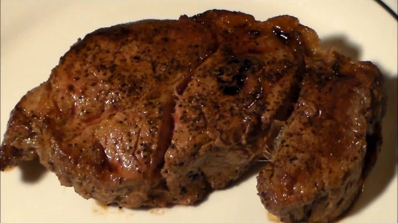 Chuck Eye Steak Recipe On Cast Iron - YouTube