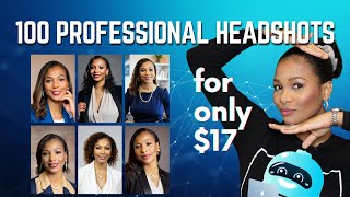 HOW TO GET 100 Professional AI Headshots for ONLY $17! | Hit or Miss?