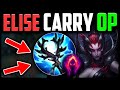 ELISE JUNGLE META IS BRUTAL... How to Play Elise & Carry Low Elo for Beginners Season 14