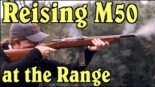 An Early .45 ACP Reising Model 50 at the Range