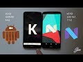 Android Nougat VS KitKat - Speed Test 2018 - Which is Faster?