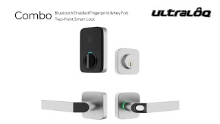 Ultraloq Combo Bluetooth Enabled Two-Point Smart Lock