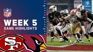 49ers vs. Cardinals Week 5 Highlights | NFL 2021