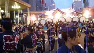 2013年8月4日 青森ねぶた祭り 板金  一心會 囃子