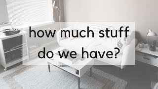 Our Minimalist Census: Living Room/Family Room