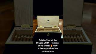 Cohiba Shorts Year of the Dragon 2024 Humidor of 88 🔥 #cigarlife #cigarreviews #cubancigar #habanos