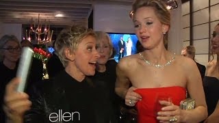 Jennifer Lawrence: I Should Have Flashed a Boob During Oscars Selfie!