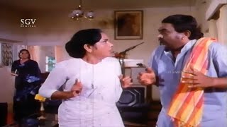 ವಜ್ರಮುನಿ ಕುಡಿಯುತ್ತಿದ್ದ ಹಾಲನ್ನು ಬೇಕಂತಲೇ ಬಿಸಾಕಿದ ಲೀಲಾವತಿ | Seelu Nakshathra Kannada Movie Scene