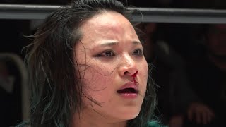 【スターダム】飯田沙耶の頭に大きなタンコブ！大熱戦となったNEW BLOODタッグ王座戦 羽南＆飯田沙耶 vs 桜井まい＆ちゃんよた！-2.17後楽園ホール大会-【STARDOM】