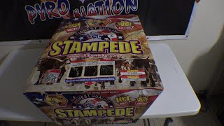 104 SHOT STAMPEDE  - MAD OX FIREWORKS