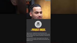 IS INCOGNITO MODE AND PRIVACY MODE SAFE ? @rajshamani #chrome #browser #incognito #podcast