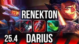 RENEKTON vs DARIUS (TOP) | 8/2/7 | KR Diamond | 25.4