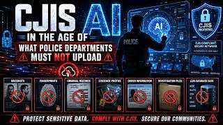 CJIS in the Age of AI: What Police Departments Must Not Upload