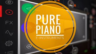 Pure Piano iOS by E-Instruments Walkthrough, Comparison with Ravenscroft \u0026 Korg, Thorough Review