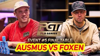 Jeremy Ausmus & Alex Foxen Headline $10,000 Pot Limit Omaha Final Table in Las Vegas