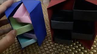 DIY Stepper box | secret box | paper craft | Rimsha art