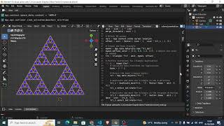 Sierpinski triangle in Blender python script PART TWO
