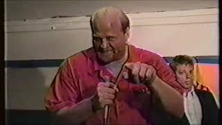 Voice-Modulated Nailz promo #1; New England Wrestling Federation NEWF (post-WWF/WWE)