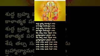 Suddha bramha paratpara rama#devotional #devotionaltelugu #telugudevotional