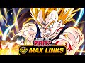 BEST EZA TUR?? LEVEL 10 LINKS 100% EZA TEQ MAJIN VEGETA! (DBZ: Dokkan Battle)