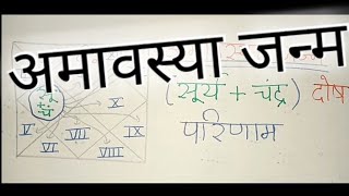 अमावस्या के समय जन्मे बच्चे की कुंडली शुभ होती है या अशुभ | Amavasya birth - good or bad