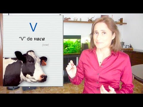 Spanish Pronunciation: B & V - YouTube