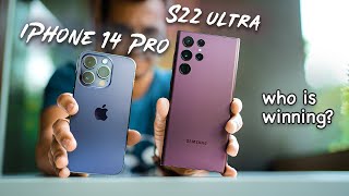 10 Reasons Why iPhone 14 Pro is SUPERIOR Than Galaxy S22 Ultra!