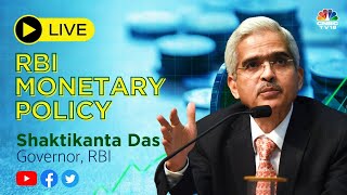 LIVE: RBI Monetary Policy Committee Meet | Shaktikanta Das Speech Live | Repo Rates | CNBC-TV18