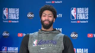 Anthony Davis On Making His First NBA Finals, Finishing The Job | NBA Finals Game 1 Interview