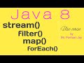 stream API in java 8 || filter() map() forEach() and use case || Java 8 By Ponnam Jay | core java |