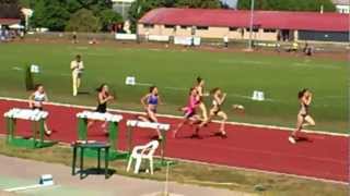 Atlétika MEFOB Veszprém 2012. 05. 100m női döntő