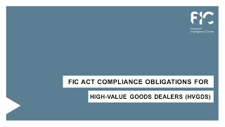 Registration, risk-based approach and compliance obligations for High-Value Goods Dealers (HVGDs)