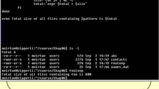 06 Unix Shell Scripting Tutorial Loops Part 3