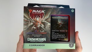 MTG Duskmourn Endless Punishment precon relaxing ASMR unboxing | Group Slug! #asmr #mtg #unboxing