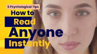How To Read Anyone Instantly - 6 Psychological Tips IN 2024