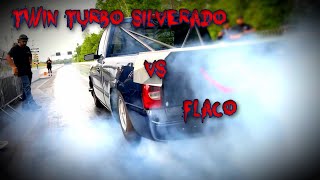 Twin Turbo Silverado HITS THE TRACK!!